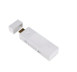 Acer White HWA1 2.4G/5G WirelessMirror Hdmi Dongle Euro Type 802.11 A/b/g/n/ac For P1150, P1250.P1155 And P1255 MC.JQC11.008-A05