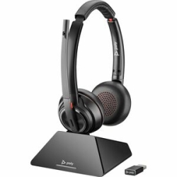Poly Savi 8220 Uc Microsoft Teams Certified Dect 1880-1900 MHz Usb-a Headset 8D3F5AA