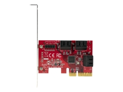 Startech.Com Sata Pcie Card - 6 Port Pcie Sata Expansion Card - 6GBPS - Low/Full Profile - 6P6G-PCIE-SATA-CARD
