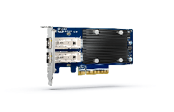 Qnap Dual Port Sfp+ 10GbE Network Expansion Card, PCIe GEN3 X8, 3YR Wty QXG-10G2SF-X710