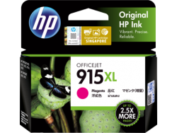Hp 915Xl Magenta Original Ink Cartridge 3Ym20Aa