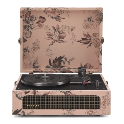 Crosley Voyager Bluetooth Portable Turntable - Floral CRIW8017B-FL4