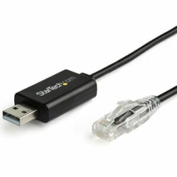 StarTech.com 6 Ft / 1.8 M Cisco USB Console Cable - USB To RJ45 Rollover Cable - Transfer Rates Up To 460Kbps - M/M - Windowsï¿½, Mac And Linuxï¿½ Compatible - Cable For Notebook, Desktop Computer, Router, Server, Switch - First End: 1 X 4-pin USB