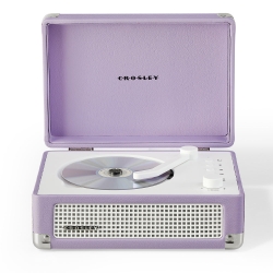 Crosley Cruiser Portable Retro Cd Player With Stereo Bluetooth Speakers, Fm Radio - Lavender CR3505A-LN