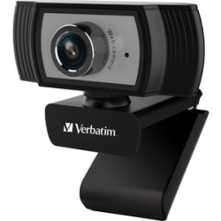 Verbatim Webcam - 2 Megapixel - 30 Fps - Black, Silver - USB 2.0 - 1920 X 1080 Video - Cmos Sensor - Manual Focus - Microphone - For Computer 66614