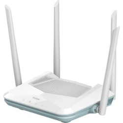 D-Link Eagle Pro Ai R15 Wi-Fi 6 Ieee 802.11ax Ethernet Wireless Router - Dual Band - 2.40 GHz Ism Band - 5 GHz Unii Band - 4 X Antenna(4 X External) - 192 MB/s Wireless Speed - 3 X Network Port - 1 X Broadband Port - Gigabit Ethernet - Desktop R15