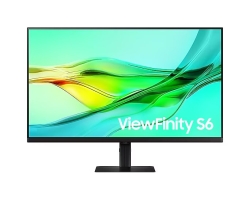 Samsung S60UD Flat Ips 32", 16:9, Qhd 2560x1440, 5MS, 100HZ, HDR10, USB-C (90W), USB Hub 3.0x3, HDMI, DP, LAN, Kvm, Daisy Chain, Has, Vesa, 3Y LS32D602UEEXXY