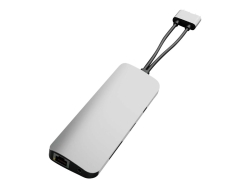 Targus Hyperdrive Viper 10-In-2 USB-C Hub - Silver HD392-SILVER