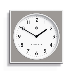 Newgate Burger & Chips Wall Clock Posh Grey NGBURG261WPGY