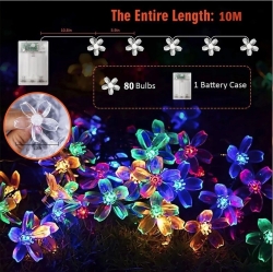 Bdi 10M80 Sakura Lamp Waterproof Christmas Decoration (10 Meters 80 LED) ELEBDI10M80