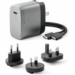 1X67 Rapid Power 67W Multi Country GaN Charger - Space Grey WCM1X67-SGR