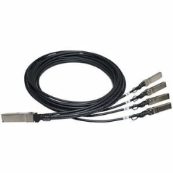 Hpe Networking Comware X240 40G Qsfp+ To 4x10G Sfp+ 5m Direct Attach Copper Splitter Cable JG331A
