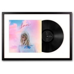 Framed Taylor Swift Lover 2P Vinyl Album Art UM-B003097201-FD