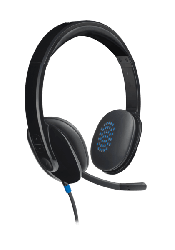 Logitech H540 Wired USB Stereoheadset, Noise Cancelling Mic , 2 Yr Wty 981-000482