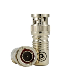 Planet Waves Nickel-Plated Bnc Connector - Male | Pack Of 10 PW.BCBNC.P10