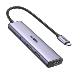 Ugreen 15495 5-in-1 Usb-c Hub With 4K Hdmi ACBUGN15495