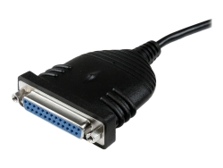 Startech.Com Parallel Printer Adapter - USB - DB25 Parallel - 1.8 M- 2YR ICUSB1284D25