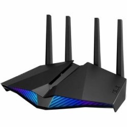 Asus Dsl-Ax82U AX5400 Dualband Wifi 6 Modem Router 1x Wan 4x LAN 1x USB3.0 Mesh Wifi Support Aura Rgb Lighting 3 Year Warranty DSL-AX82U