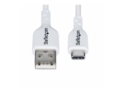 Startech 3FT (1M) White USB-A To USB-C Charging Cable/Cord, M/M, Ltw USB2AC1MNCWHE