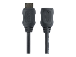 Startech.Com 2M HDMI Extension Cable, 4K X 2K, M/F, Black, Ltw HDEXT2M