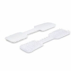 StarTech.com 3.5in (9cm) Cable Labels, 100 Pack, White, Hook-to-Hook Cable Tags, Write-On Cord Labels For Cable Management, Cord Identification - 100-pack Of Hook-to-Hook Fastener Cable Tags For Convenient Cable Management; Write-On Cable Labels For Quic