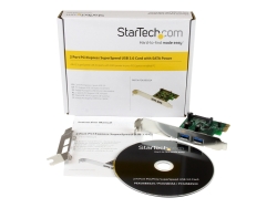 Startech.Com 2 Port USB-A (3.0) PCIe Card With Uasp, Std Profile, 2YR PEXUSB3S24