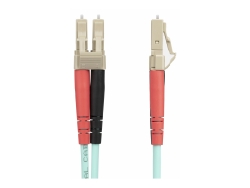 Startech 25M Lc/Upc To Lc/Upc OM4 Multimode Fiber Optic Cable, Duplex 50/125M, Ltw 450FBLCLC25