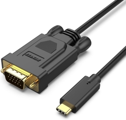 Benfei USB C To VGA 1.8m (6 Feet) Cable ELEBEN204BK6F