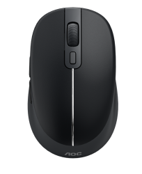 Aoc Ms360B/La Wireless Mouse 2.4G + Bluetooth Dual Mode 6-Key DPI1600 Black ELEAOCMS360BLA