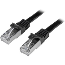 StarTech.com 3m Cat6 Patch Cable - Shielded (Sftp) Snagless Gigabit Network Patch Cable - Black - Cable For Network Device, Switch, Patch Panel, Workstation - First End: 1 X Rj-45 Network - Male - Second End: 1 X Rj-45 Network - Male - Patch Cable - Shie