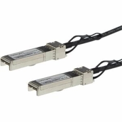 StarTech.com Msa Uncoded Compatible 3m 10G Sfp+ To Sfp+ Direct Attach Cable - 10 GbE Sfp+ Copper Dac 10 Gbps Low Power Passive Twinax - Cable For Network Device, Switch - First End: 1 X Sfp+ Network - Male - Second End: 1 X Sfp+ Network - Male - 10 Gbit/
