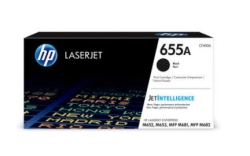 HP 655A Black Original LaserJet Toner Cartridge CF450A