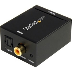 StarTech.comAudio Adapter - Black SPDIF2AA