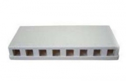4cabling 8 Port Keystone Surface Mount Box 016.008.0005