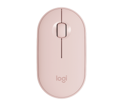 Logitech Pebble Wireless Mouse - Rose 910-005601