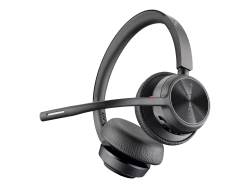 HP Poly Voyager 4320 Oth Wireless Uc Stereo Headset W/Charging Stand, BT700 Dongle , USB-C 77Z31AA