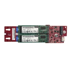LENOVOThinkSystem M.2 SATA/NVMe 2-Bay Enablement Kit For St250V2/Sr250V2/St650V2/Sr630V2/Sr650V2/Sr670V2/ 4Y37A09738