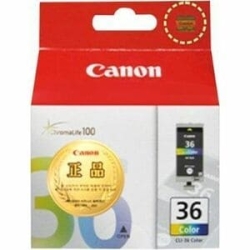 Canon Original Inkjet Ink Cartridge - Tri-colour Pack - 12.2 ML CLI36C
