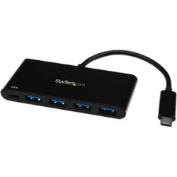 4 Port USB C Hub W/ Pd - C To A USB 3.0 HB30C4AFPD