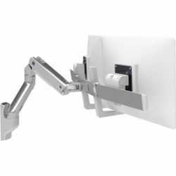 Hx Wall Dual Monitor Arm (Polished Aluminum) 45-479-026