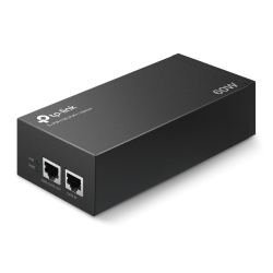 TP-Link | POE170S | Omada PoE++ Injector, 2 Gigabit Ports, 802.3af/at/bt, Integrated Power Supply, Wall Mountable, Plug & Play 006.008.0097