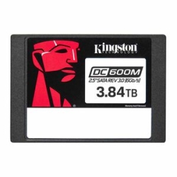 Kingston Enterprise DC600M 3.84 TB Solid State Drive - 2.5" Internal - Sata (Sata/600) - Mixed Use - Server, Motherboard Device Supported - 1 Dwpd - 7008 TB Tbw - 560 MB/s Maximum Read Transfer Rate - Hot Pluggable - 256-bit Aes Encryption Standard SEDC6