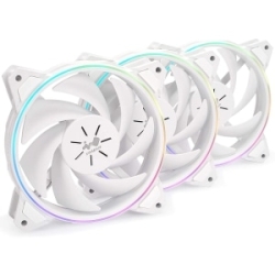 In Win Sirius Pure Asp120Fan-3Pk 3 Cooling Fan - Pc, Motherboard - 120 Mm Maximum Fan Diameter - 3 X Fan(s) - 84.95m³/h Maximum Airflow - 1800 Rpm - Long Life Sleeve Bearing - Connector To M/B: 4 Pin (PWM,12V), 3 Pin (ARGB,5V), Connector (Fan To Fan): N