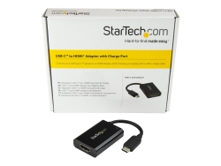 Startech.Com USB-C (T/Bolt3) To HDMI Adapter, 4K, USB-C Pd, 3YR CDP2HDUCP