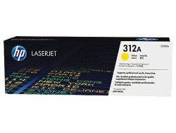 HP 312A Yellow LaserJet Toner Cartridge CF382A