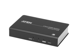 Aten Video Splitter 2 Port Hdmi True 4K Splitter, Hdcp 2.2. Support Hdr. Up To 4096 X 2160 / 3840 X 2160 @ 60Hz (4:4:4) VS182B-AT-U