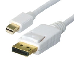 Astrotek 2m Mini DisplayPort DP To DisplayPort DP Converter Cable - Thunderbolt Male To Male DP For MacBook Pro Mac Air Microsoft Surface 2/3/4 AT-MINIDPP-2