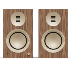 Kanto Tuk (2nd Gen) Grand Passive Speaker System With Air Motion Transformer (Amt) Tweeter And 6" Aluminum Concave Woofer, Matte Walnut W/ Rose Gold KO-TUKGPG2WMWR
