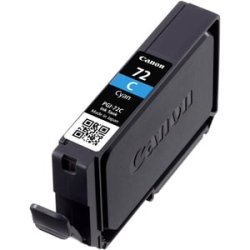 Canon Lucia Pgi-72Pc Original Inkjet Ink Cartridge - Photo Cyan Pack - 351 Photos PGI72PC