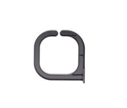 1RU Medium Plastic Cable Management Ring 62 X 62mm 002.008.1022